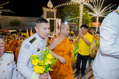 ประมวลภาพพิธีรับพระราชทานสัญญาบัตร พัดยศ และขบวนแห่สมโภช วัดจุฬามณี ปี ๒๕๖๗