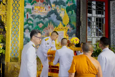 ประมวลภาพพิธีรับพระราชทานสัญญาบัตร พัดยศ และขบวนแห่สมโภช วัดจุฬามณี ปี ๒๕๖๗