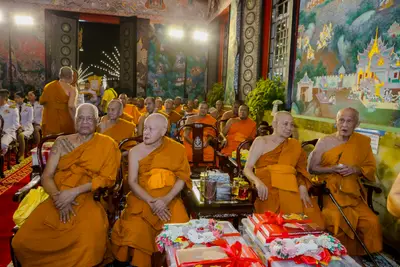 ประมวลภาพพิธีรับพระราชทานสัญญาบัตร พัดยศ และขบวนแห่สมโภช วัดจุฬามณี ปี ๒๕๖๗