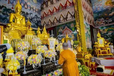 ประมวลภาพพิธีรับพระราชทานสัญญาบัตร พัดยศ และขบวนแห่สมโภช วัดจุฬามณี ปี ๒๕๖๗