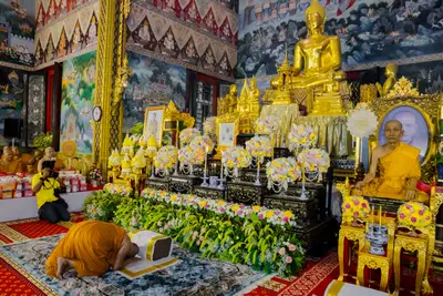 ประมวลภาพพิธีรับพระราชทานสัญญาบัตร พัดยศ และขบวนแห่สมโภช วัดจุฬามณี ปี ๒๕๖๗