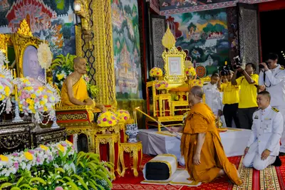 ประมวลภาพพิธีรับพระราชทานสัญญาบัตร พัดยศ และขบวนแห่สมโภช วัดจุฬามณี ปี ๒๕๖๗
