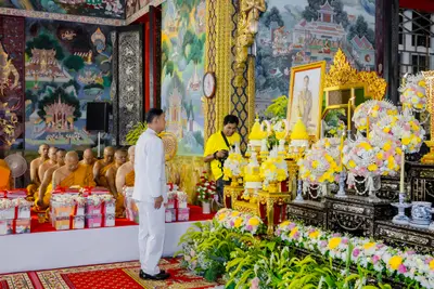 ประมวลภาพพิธีรับพระราชทานสัญญาบัตร พัดยศ และขบวนแห่สมโภช วัดจุฬามณี ปี ๒๕๖๗