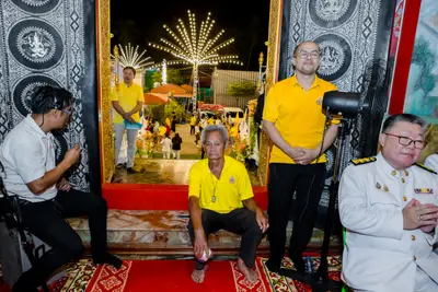 ประมวลภาพพิธีรับพระราชทานสัญญาบัตร พัดยศ และขบวนแห่สมโภช วัดจุฬามณี ปี ๒๕๖๗