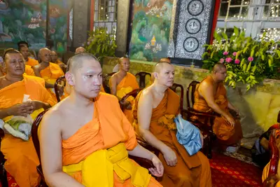 ประมวลภาพพิธีรับพระราชทานสัญญาบัตร พัดยศ และขบวนแห่สมโภช วัดจุฬามณี ปี ๒๕๖๗