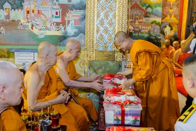 ประมวลภาพพิธีรับพระราชทานสัญญาบัตร พัดยศ และขบวนแห่สมโภช วัดจุฬามณี ปี ๒๕๖๗