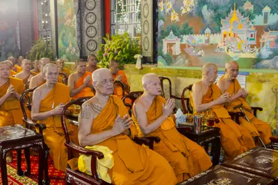 ประมวลภาพพิธีรับพระราชทานสัญญาบัตร พัดยศ และขบวนแห่สมโภช วัดจุฬามณี ปี ๒๕๖๗