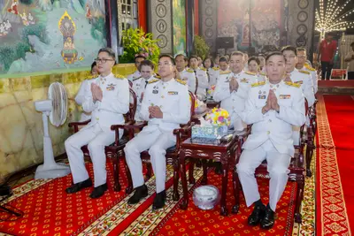 ประมวลภาพพิธีรับพระราชทานสัญญาบัตร พัดยศ และขบวนแห่สมโภช วัดจุฬามณี ปี ๒๕๖๗