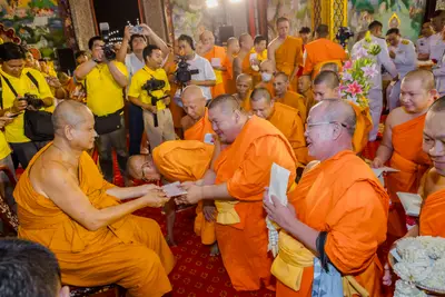 ประมวลภาพพิธีรับพระราชทานสัญญาบัตร พัดยศ และขบวนแห่สมโภช วัดจุฬามณี ปี ๒๕๖๗