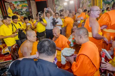 ประมวลภาพพิธีรับพระราชทานสัญญาบัตร พัดยศ และขบวนแห่สมโภช วัดจุฬามณี ปี ๒๕๖๗