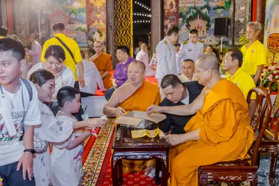 ประมวลภาพพิธีรับพระราชทานสัญญาบัตร พัดยศ และขบวนแห่สมโภช วัดจุฬามณี ปี ๒๕๖๗