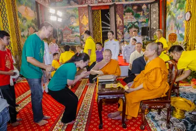 ประมวลภาพพิธีรับพระราชทานสัญญาบัตร พัดยศ และขบวนแห่สมโภช วัดจุฬามณี ปี ๒๕๖๗