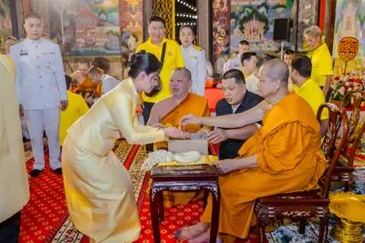 ประมวลภาพพิธีรับพระราชทานสัญญาบัตร พัดยศ และขบวนแห่สมโภช วัดจุฬามณี ปี ๒๕๖๗