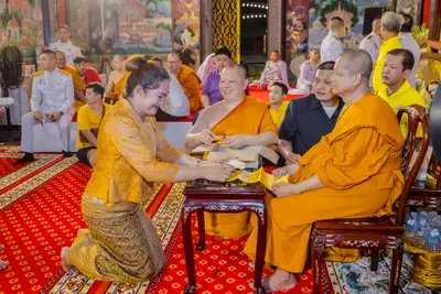 ประมวลภาพพิธีรับพระราชทานสัญญาบัตร พัดยศ และขบวนแห่สมโภช วัดจุฬามณี ปี ๒๕๖๗