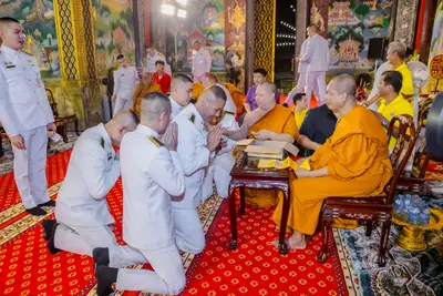 ประมวลภาพพิธีรับพระราชทานสัญญาบัตร พัดยศ และขบวนแห่สมโภช วัดจุฬามณี ปี ๒๕๖๗