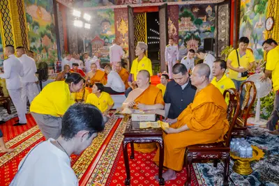 ประมวลภาพพิธีรับพระราชทานสัญญาบัตร พัดยศ และขบวนแห่สมโภช วัดจุฬามณี ปี ๒๕๖๗