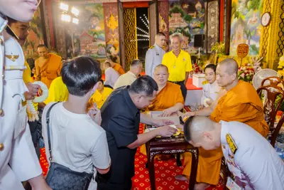 ประมวลภาพพิธีรับพระราชทานสัญญาบัตร พัดยศ และขบวนแห่สมโภช วัดจุฬามณี ปี ๒๕๖๗