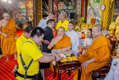 ประมวลภาพพิธีรับพระราชทานสัญญาบัตร พัดยศ และขบวนแห่สมโภช วัดจุฬามณี ปี ๒๕๖๗