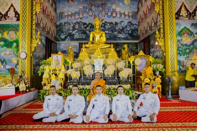 ประมวลภาพพิธีรับพระราชทานสัญญาบัตร พัดยศ และขบวนแห่สมโภช วัดจุฬามณี ปี ๒๕๖๗