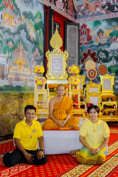 ประมวลภาพพิธีรับพระราชทานสัญญาบัตร พัดยศ และขบวนแห่สมโภช วัดจุฬามณี ปี ๒๕๖๗