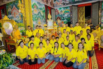 ประมวลภาพพิธีรับพระราชทานสัญญาบัตร พัดยศ และขบวนแห่สมโภช วัดจุฬามณี ปี ๒๕๖๗