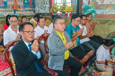 ประมวลภาพพิธีถวายปริญญาดุษฎีบัณฑิตกิตติมศักดิ์ วัดจุฬามณี ปี ๒๕๖๗
