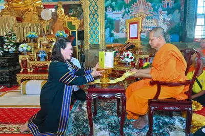 ประมวลภาพพิธีถวายปริญญาดุษฎีบัณฑิตกิตติมศักดิ์ วัดจุฬามณี ปี ๒๕๖๗