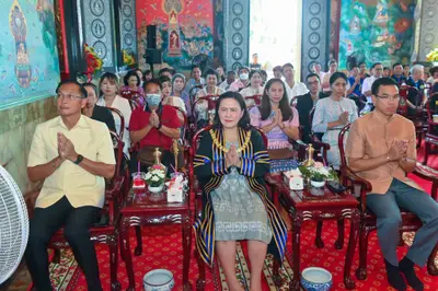 ประมวลภาพพิธีถวายปริญญาดุษฎีบัณฑิตกิตติมศักดิ์ วัดจุฬามณี ปี ๒๕๖๗