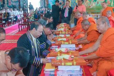 ประมวลภาพพิธีถวายปริญญาดุษฎีบัณฑิตกิตติมศักดิ์ วัดจุฬามณี ปี ๒๕๖๗