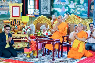ประมวลภาพพิธีถวายปริญญาดุษฎีบัณฑิตกิตติมศักดิ์ วัดจุฬามณี ปี ๒๕๖๗