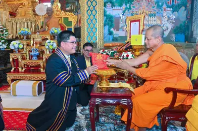 ประมวลภาพพิธีถวายปริญญาดุษฎีบัณฑิตกิตติมศักดิ์ วัดจุฬามณี ปี ๒๕๖๗