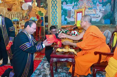 ประมวลภาพพิธีถวายปริญญาดุษฎีบัณฑิตกิตติมศักดิ์ วัดจุฬามณี ปี ๒๕๖๗
