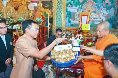 ประมวลภาพพิธีถวายปริญญาดุษฎีบัณฑิตกิตติมศักดิ์ วัดจุฬามณี ปี ๒๕๖๗