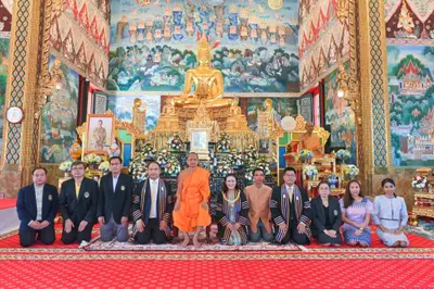 ประมวลภาพพิธีถวายปริญญาดุษฎีบัณฑิตกิตติมศักดิ์ วัดจุฬามณี ปี ๒๕๖๗