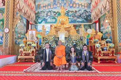 ประมวลภาพพิธีถวายปริญญาดุษฎีบัณฑิตกิตติมศักดิ์ วัดจุฬามณี ปี ๒๕๖๗