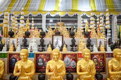 ประมวลภาพพิธีบวงสรวงและพุทธาภิเษกเหรียญ ๒ พระอุปัชฌาย์ รุ่นไตรมาส ๖๗ วัดจุฬามณี ปี ๒๕๖๗