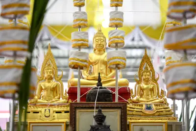 ประมวลภาพพิธีบวงสรวงและพุทธาภิเษกเหรียญ ๒ พระอุปัชฌาย์ รุ่นไตรมาส ๖๗ วัดจุฬามณี ปี ๒๕๖๗