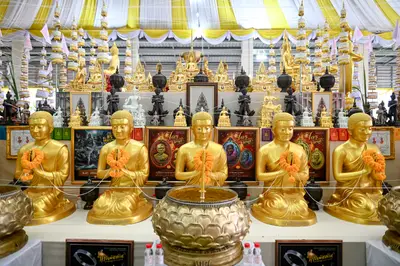 ประมวลภาพพิธีบวงสรวงและพุทธาภิเษกเหรียญ ๒ พระอุปัชฌาย์ รุ่นไตรมาส ๖๗ วัดจุฬามณี ปี ๒๕๖๗