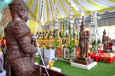 ประมวลภาพพิธีบวงสรวงและพุทธาภิเษกเหรียญ ๒ พระอุปัชฌาย์ รุ่นไตรมาส ๖๗ วัดจุฬามณี ปี ๒๕๖๗
