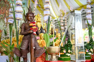 ประมวลภาพพิธีบวงสรวงและพุทธาภิเษกเหรียญ ๒ พระอุปัชฌาย์ รุ่นไตรมาส ๖๗ วัดจุฬามณี ปี ๒๕๖๗