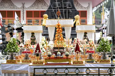 ประมวลภาพพิธีบวงสรวงและพุทธาภิเษกเหรียญ ๒ พระอุปัชฌาย์ รุ่นไตรมาส ๖๗ วัดจุฬามณี ปี ๒๕๖๗