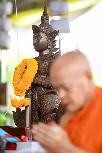 ประมวลภาพพิธีบวงสรวงและพุทธาภิเษกเหรียญ ๒ พระอุปัชฌาย์ รุ่นไตรมาส ๖๗ วัดจุฬามณี ปี ๒๕๖๗