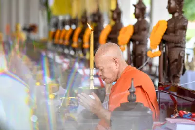 ประมวลภาพพิธีบวงสรวงและพุทธาภิเษกเหรียญ ๒ พระอุปัชฌาย์ รุ่นไตรมาส ๖๗ วัดจุฬามณี ปี ๒๕๖๗