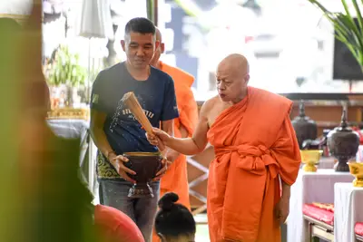 ประมวลภาพพิธีบวงสรวงและพุทธาภิเษกเหรียญ ๒ พระอุปัชฌาย์ รุ่นไตรมาส ๖๗ วัดจุฬามณี ปี ๒๕๖๗