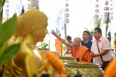 ประมวลภาพพิธีบวงสรวงและพุทธาภิเษกเหรียญ ๒ พระอุปัชฌาย์ รุ่นไตรมาส ๖๗ วัดจุฬามณี ปี ๒๕๖๗