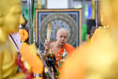 ประมวลภาพพิธีบวงสรวงและพุทธาภิเษกเหรียญ ๒ พระอุปัชฌาย์ รุ่นไตรมาส ๖๗ วัดจุฬามณี ปี ๒๕๖๗