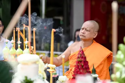 ประมวลภาพพิธีบวงสรวงและพุทธาภิเษกเหรียญ ๒ พระอุปัชฌาย์ รุ่นไตรมาส ๖๗ วัดจุฬามณี ปี ๒๕๖๗