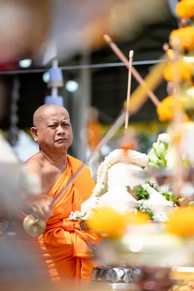 ประมวลภาพพิธีบวงสรวงและพุทธาภิเษกเหรียญ ๒ พระอุปัชฌาย์ รุ่นไตรมาส ๖๗ วัดจุฬามณี ปี ๒๕๖๗