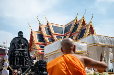 ประมวลภาพพิธีบวงสรวงและพุทธาภิเษกเหรียญ ๒ พระอุปัชฌาย์ รุ่นไตรมาส ๖๗ วัดจุฬามณี ปี ๒๕๖๗