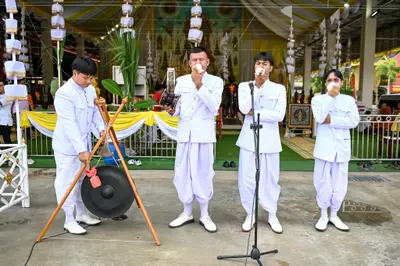 ประมวลภาพพิธีบวงสรวงและพุทธาภิเษกเหรียญ ๒ พระอุปัชฌาย์ รุ่นไตรมาส ๖๗ วัดจุฬามณี ปี ๒๕๖๗
